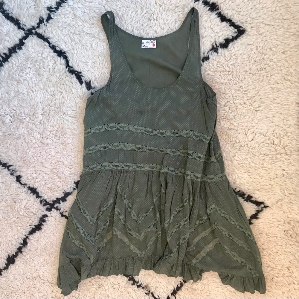 Intimately Free by Free People lace tunic